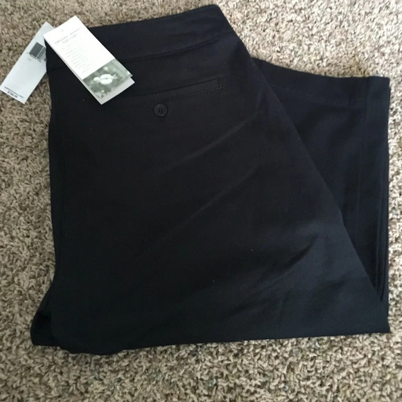 Eileen Fisher Organic Cotton Twill Capris - Picture 2 of 7